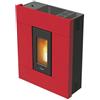 Pegaso stufa pellet pegaso 7019031 tabla 7 slim rosso