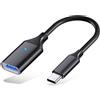 Sooiiyu Adattatore da USB C a USB 3.0, Cavo OTG USB di Tipo C Maschio a USB Femmina, Compatibile con iPhone 15/16 Pro Max, iPad Pro, MacBook Pro/Air, Samsung Galaxy S24/S23/S21, Huawei, Google Pixel