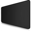 LL-COEUR Grande Tappetino per Mouse da Gaming Nero 140x70x0,3cm, Tappetini da Scrivania Antiscivolo XXL Computer Mousepad (1400 x 700 x 3 mm)