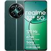 realme 12+ Teléfono Móvil 5G, 8+256GB, Cámara para Retratos Sony LYT-600 OIS, Pantalla AMOLED ultrafluida de 120 Hz, Conjunto de Chips Dimensity 7050 5G, 5000 mAh, NFC,no Incluye Adaptador (Green)