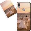 KARTXITAI Cover Personalizzata Compatibile con ASUS Zenfone Max Pro (M1) ZB601K con Foto Testi logo,Custodia Morbido TPU Gel Custom Case con Immagine,Testo Assorbimento degli Urti e Anti-Graffio -NERO