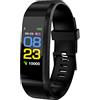 Generic Smart Watch Bluetooth unisex telefono per iOS Android osq147 (nero #1, taglia unica), Nero #1, misura unica
