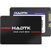 HADTK DISCO SSD 2,5 SATA III 512GB -SATA 3.0 6 Gb/s Unità a stato solido interna con 3D NAND Case da 7 mm per desktop/laptop/Mac