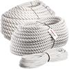 Seilwerk STANKE 10 m Corda di Cotone 40 mm Fibre Naturali Attorcigliata Manualmente Sartiame