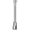 Lioaeust Estensore per rubinetto della cucina, prolunga flessibile per rubinetto, in acciaio, universale, aeratore per casa, cucina, bagno (16 cm)