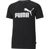 PUMA PUMHB|#Puma Ess Logo Tee B, Maglietta Bambino, Puma Black, 92