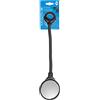 M-Wave Bicycle Mirror with Flexible Rod Spy Flex, Black Plastic, Length ~190 Mm, 3D Adjustable Convex 70 Mm Lens, Card