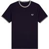 FRED PERRY T-SHIRT TWIN TIPPED