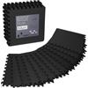 Wemk Tappeto Palestra, Taglia Extra Large 50x50cm, 12 Pezzi, 3㎡ Tappetino Fitness da Ginnastica a Puzzle, Pavimento Protettivo Incastro Tatami, Per Palestra Di Casa, Attrezzatura Per Fitness, Yoga