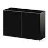 Ciano, Mobile Emotions PRO 120 Nero ‎121 x 40 x 83 cm, in Legno, per Acquario - Supporto con 2 Ante e Scomparto per riporre Oggetti, Mobile Acquario per Pesci, Prodotto in Portogallo