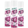 Bellery Blush Flirty Floral Dry Shampoo - Shampoo Secco Spray per Tutti i Tipi di Capelli - Formula Rinfrescante e Ravvivante - Fragranza Fruttata e Floreale - 3 Shampoo Spray da 200ml
