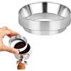 FAEFTY Anello dosatore universale per caffè 51 mm Imbuto Dosatore Magnetica per caffè in polvere
