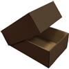 Weboxes Scatola Fondo e Coperchio 50 x 36 x 18cm (LxPxH) Confezione da 20 pezzi