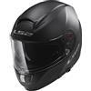 LS2 Casco moto FF397 VECTOR FT2 MATT Nero, Nero, S