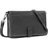 STILORD 'Serena' Piccola Borsa Tracolla Donna in Pelle - Pochette, Borsetta a Mano, Borsello Cuoio Vintage, Colore:alfa - nero