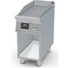 LOTUS Fry top elettrico rigato cromato - Touch - Cm 40 x 90 x 90 h