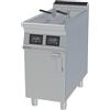 LOTUS Friggitrice professionale elettrica 2 vasche 8+8 litri - Touch - cm 40 x 90 x 90 h