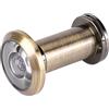 Lwuey Spioncino per Porta, Lente Superangolare per Porte d'ingresso Interne ed Esterne Dimensioni Diametro 16 mm Spessore della Porta 35 a 60 mm Grandangolare 200° Sicurezza Casa Ufficio Hotel