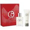 Giorgio Armani Acqua Di Gio Confezione Regalo Uomo Profumo Eau De Toilette 50 ml E Shampoo Doccia 75 ml