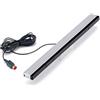 WICAREYO Barra Sensore per Wii Wii U, IR Ray Motion Sensore Ricevitore Segnale per Wii/Wii U Console