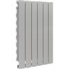 PRODIGE Radiatore acqua calda PRODIGE MODERN in alluminio, 6 elementi, interasse 800 mm, silver