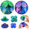 Audasi Gear Ball Fidget 3D Printed Gear Ball 2Pack steampunk whirling wonder fidget Giocattolo Sensory Ball Cube Fidget Divertente giocattolo Fidget rilassante per lo stress e l'ansia per(blu e viola