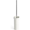 TATAY Spazzolone Bagno WC | Poliresina Resistente | Scopino Bagno WC Sottile ed Elegante | 8 x 8 x 40,5 cm - Collezione Slim - Bianco