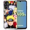 Cokitec Cover rinforzata Protezione Cellulare per Samsung Galaxy A05S Manga Naruto Team