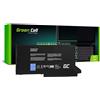 Green Cell DJ1J0 Batteria per PC Portatile Dell Latitude 7280 7290 7380 7390 7480 7490 (2700mAh 11.4V Nero)