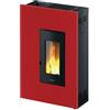 Pegaso stufa pellet pegaso 7020034 madison 5 slim rosso