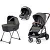 Peg Perego - Trio Veloce Belvedere Con Seggiolino Auto Lounge Modular R129 500