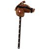 Peluche bastone cavallo robusto hobby cavallo giocattolo da equitazione per