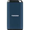 Transcend SSD esterno Transcend ESD410C 4 TB USB tipo-C Blu [TS4TESD410C]
