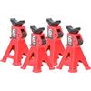 Haofy 4 Pezzi Set di Simulazione per Jack Mini, Regolabile in Lega di Alluminio, Scala per Jack, 1/24 per Auto RC SCX24