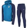 MIZUNO 2024/25 F/ZIP HOODIE + PANT LAZIO JR - CELESTIAL/NAVY [06025]