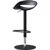 Connubia Sgabello Cosmopolitan CB2327 con struttura in metallo e seduta in polipropilene da h. 91 (74) cm - IN PROMOZIONE CON VOUCHER