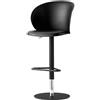 Connubia Sgabello Tuka CB2324 con struttura in metallo e seduta in polipropilene da h. 112 (95) cm - IN PROMOZIONE CON VOUCHER