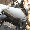Lorababer Rivestimenti Pannelli laterali Coperchio della Presa D'aria In Plastica Tappo del Serbatoio dell'olio del Serbatoio compatible con CB650R 2019-2022, CB 650 R (Nero opaco)