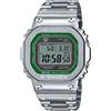 G-Shock Orologio G-Shock GMW-B5000D-3ER quadrante verde bracciale acciaio