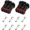 eMagTech 2 connettori a 4 pin con perni terminali 72908-11 OEA JAE MX1900 cablaggio manubrio 4 fili connettore maschio compatibile con H-arley Davidson MX19004S51