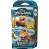 RAVENSBURGER Disney Lorcana Mare di Azzurrite Starter Deck Smeraldo/Zaffiro ITA Ravensburger