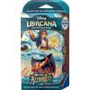 RAVENSBURGER Disney Lorcana Mare di Azzurrite Starter Deck Ambra/Rubino ITA Ravensburger