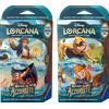 RAVENSBURGER Disney Lorcana Mare di Azzurrite Starter Deck Bundle (ITA) Ravensburger