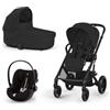 Cybex Gold - Cybex Gold Trio New Balios S Lux Moon Black Telaio Black Con Cloud G 2025