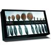 Italian Design Set di 10 pennelli per trucco | nero - ottimo