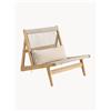 GUBI Poltrona lounge fatta a mano in legno di quercia con cuscino MR01 Initial