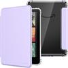 MoKo Custodia per Kindle Paperwhite 12a Gen & Colorsoft 2024, Taro Viola | Cover Leggera con per eBook Reader in TPU Morbido Auto Sveglia/Sonno