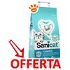 Sanicat Agglomerante Clumping White Active Marsiglia Soap - Sacco Da 10 Lt - CONFEZIONE RISPARMIO