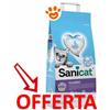 Sanicat Lettiera Assorbente Classic Lavanda - Sacco Da 8 Lt - CONFEZIONE RISPARMIO