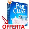 Everclean Lettiera Extra Strong Unscented - Confezione Da 6 Lt - CONFEZIONE RISPARMIO
